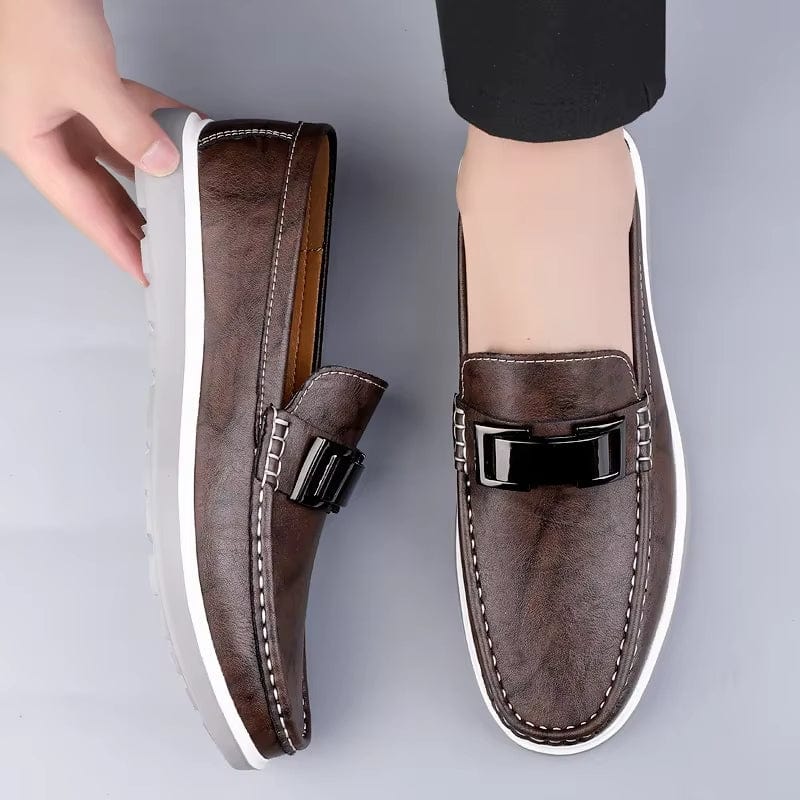 Matteo Leather Loafers