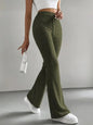 Rosa Rib Flare Pant