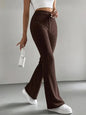 Rosa Rib Flare Pant