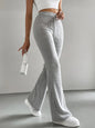 Rosa Rib Flare Pant
