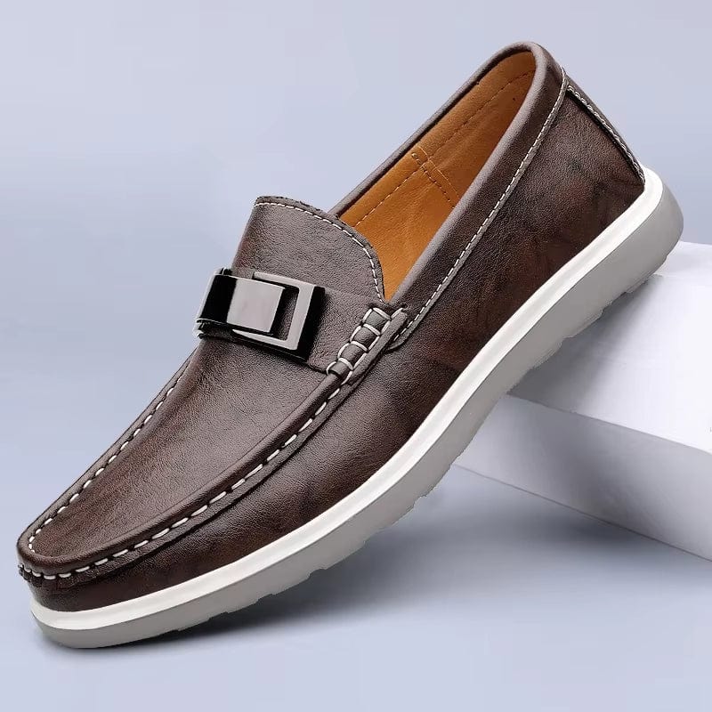 Matteo Leather Loafers