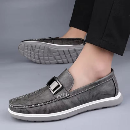 Matteo Leather Loafers