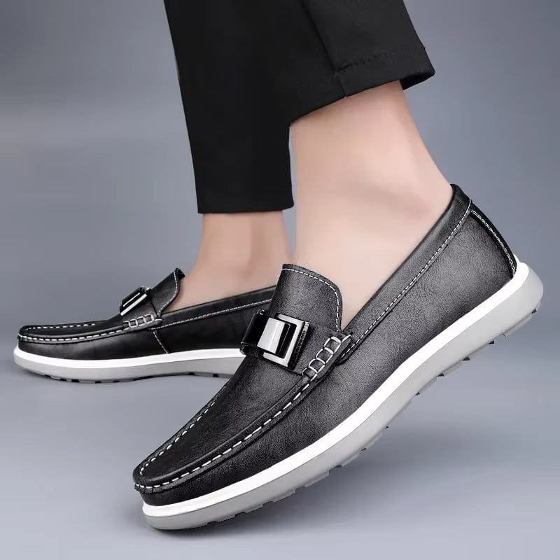 Matteo Leather Loafers