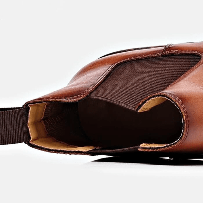 Alexander Leather Chelsea Boots