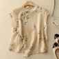 AMELIA LINEN TOP