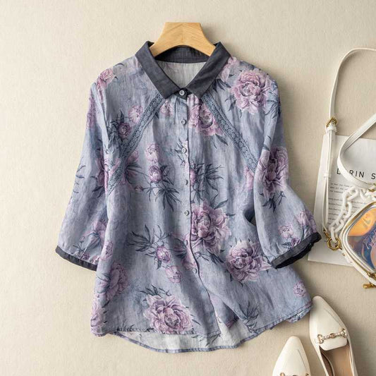 MIRA LINEN SHIRT