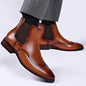 Alexander Leather Chelsea Boots