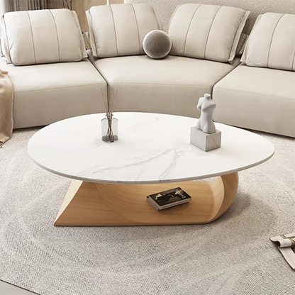 AURORA OVAL COFFEE TABLE