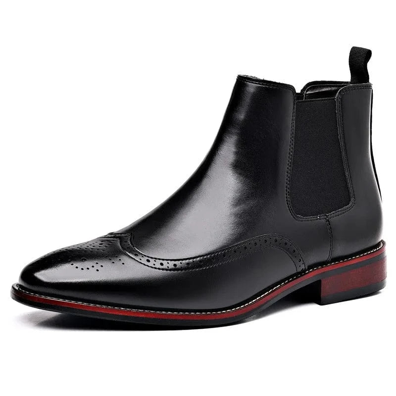 Alexander Leather Chelsea Boots