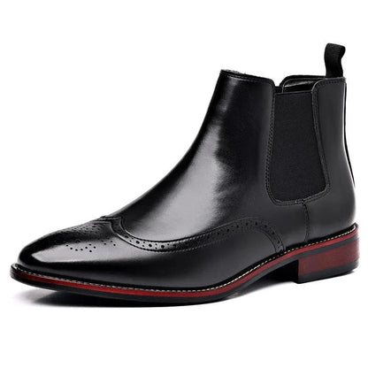 Alexander Leather Chelsea Boots