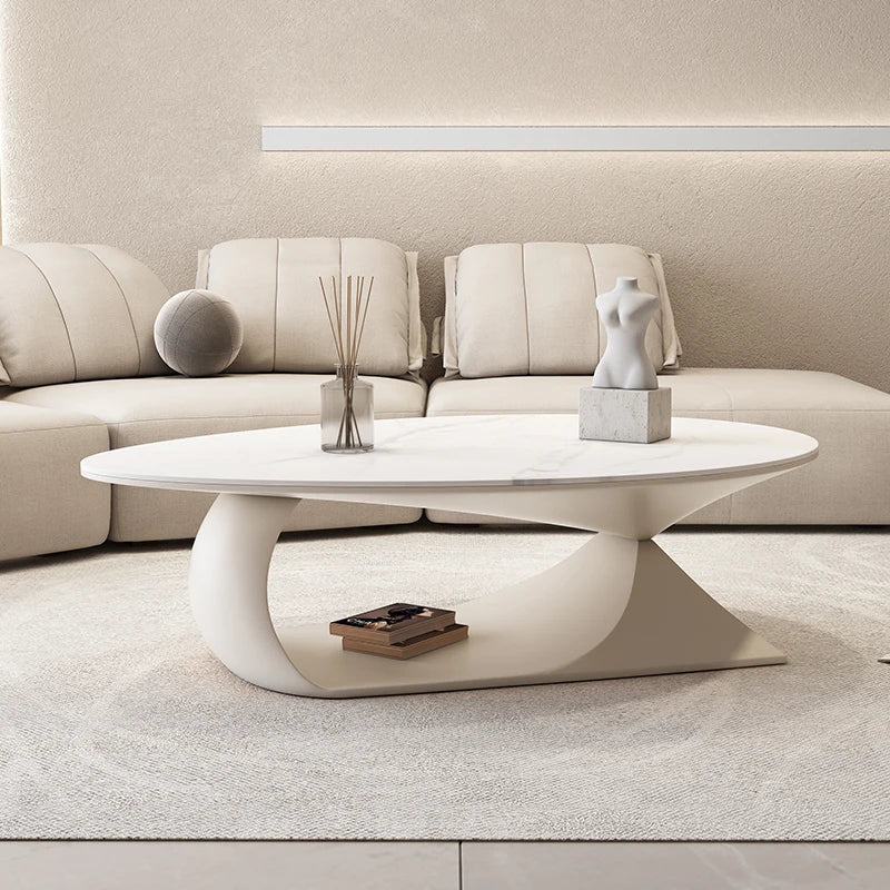 AURORA OVAL COFFEE TABLE