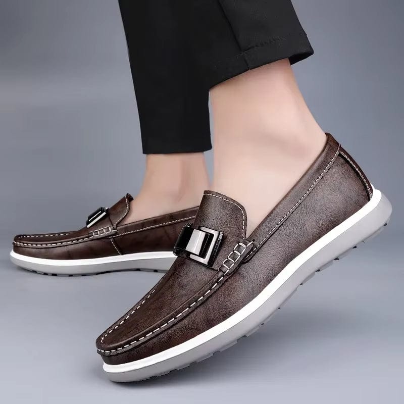 Matteo Leather Loafers