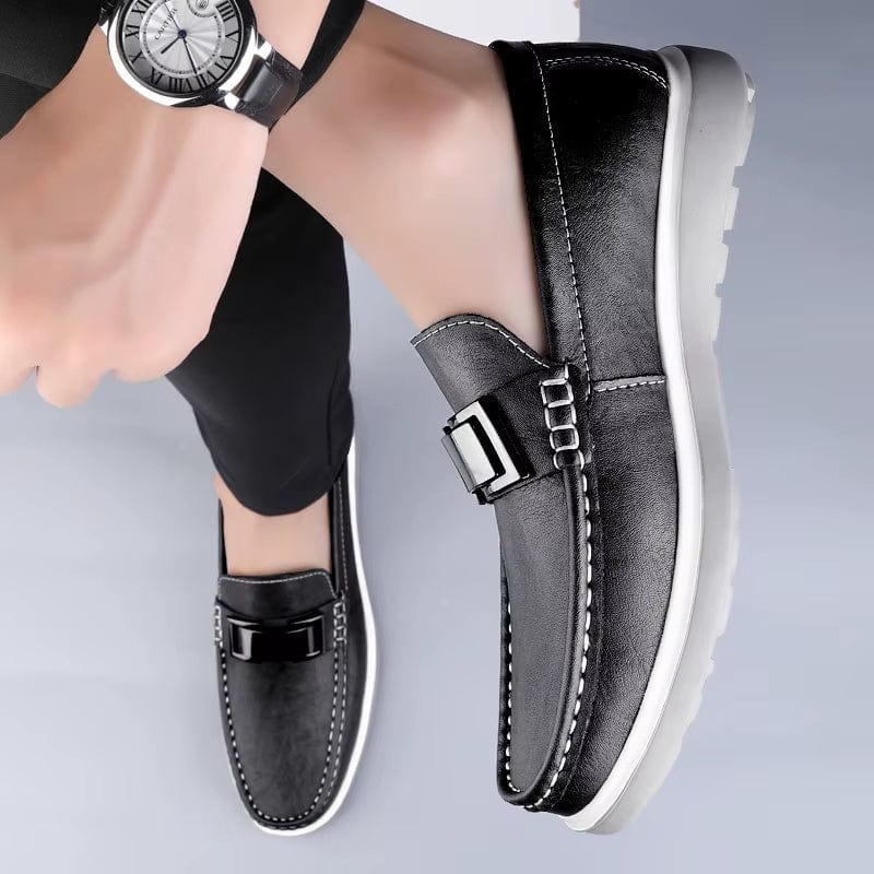 Matteo Leather Loafers