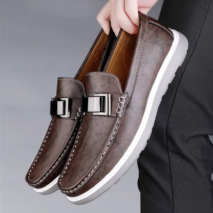 Matteo Leather Loafers