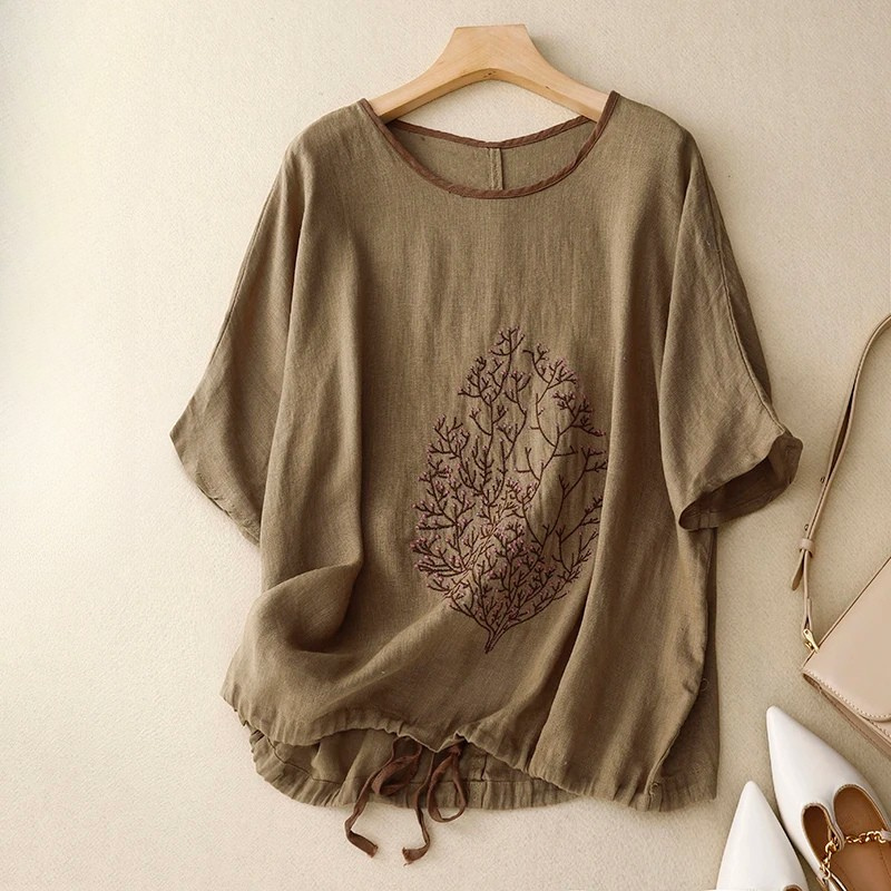 Nella Drawstring Blouse